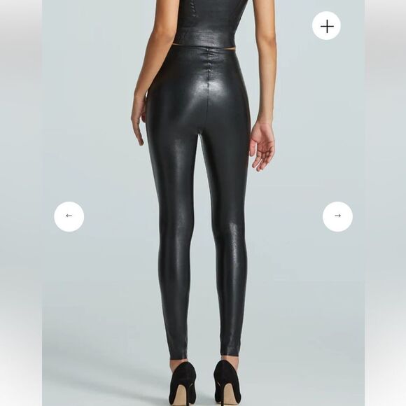 Commando Faux Leather Leggings - Picture 3 of 7